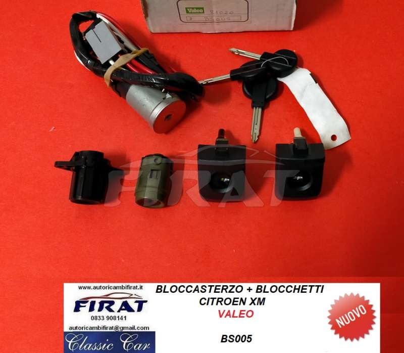 BLOCCASTERZO E BLOCCHETTI CITROEN XM (BS005)